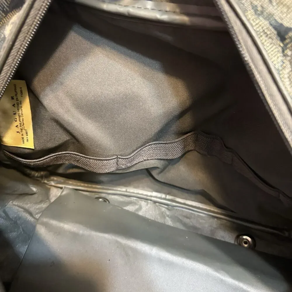 Jaguar Makeup Travel Toiletry Bag Cosmetic‎ Carry On 11.5